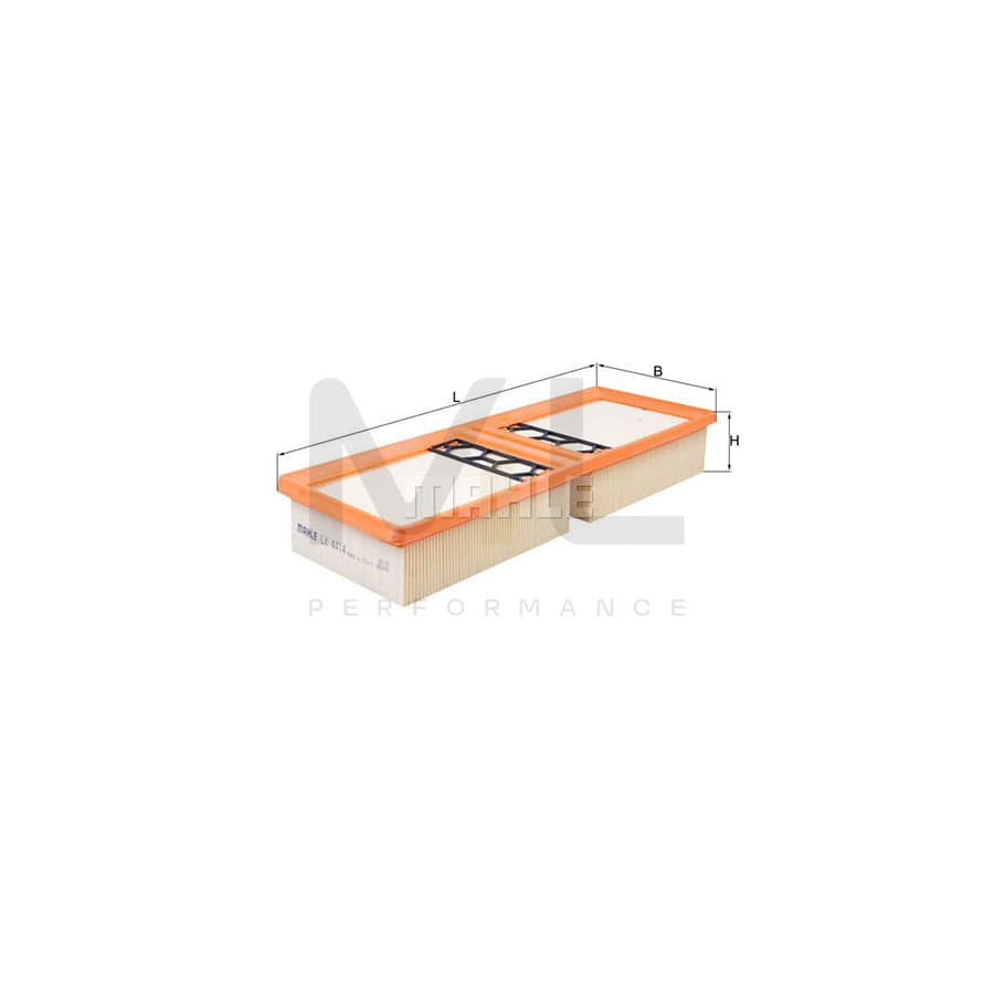 MAHLE ORIGINAL LX 4414 Air Filter Filter Insert