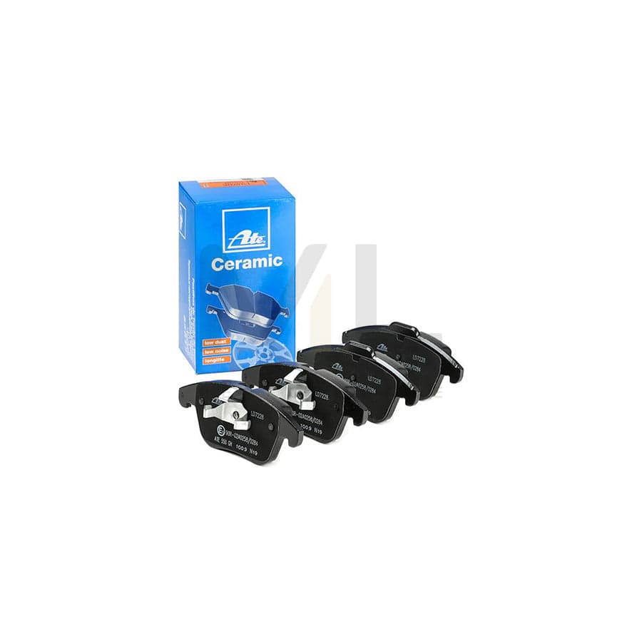 ATE Ceramic 13.0470-7228.2 Brake pad set excl. wear warning contact, not prepared for wear indicator