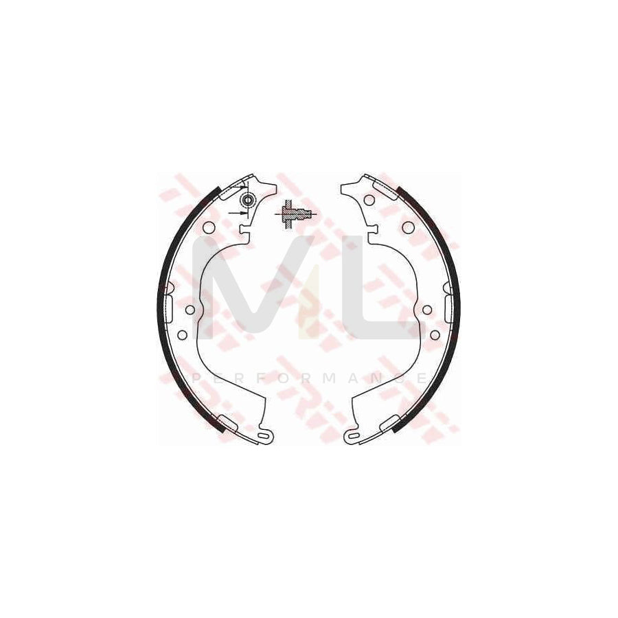 TRW GS8693 Brake Shoe Set