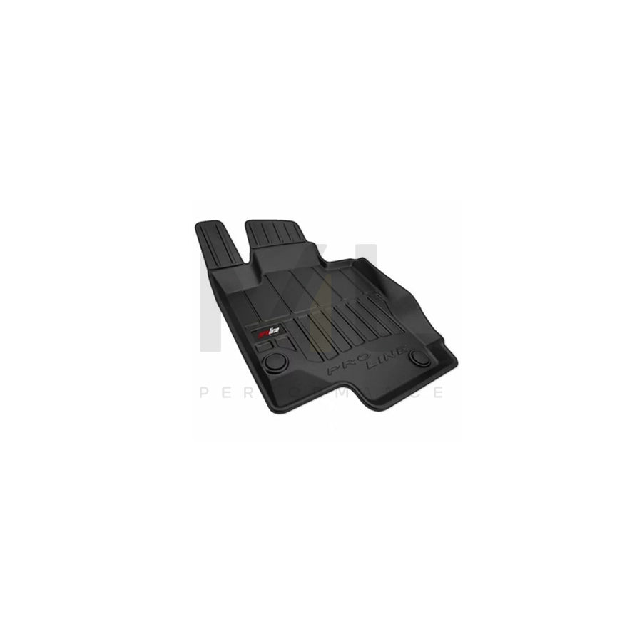 FROGUM Tailored, ProLine 3D425767 Floor mat set for TOYOTA PROACE Elastomer, Front, Quantity: 1, Black, (LHD)