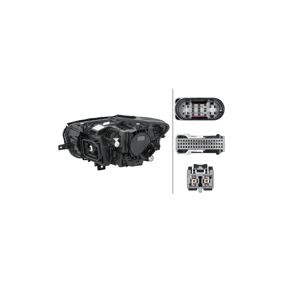Hella 1LX 015 780-341 Headlight Suitable For Mercedes-Benz Citan