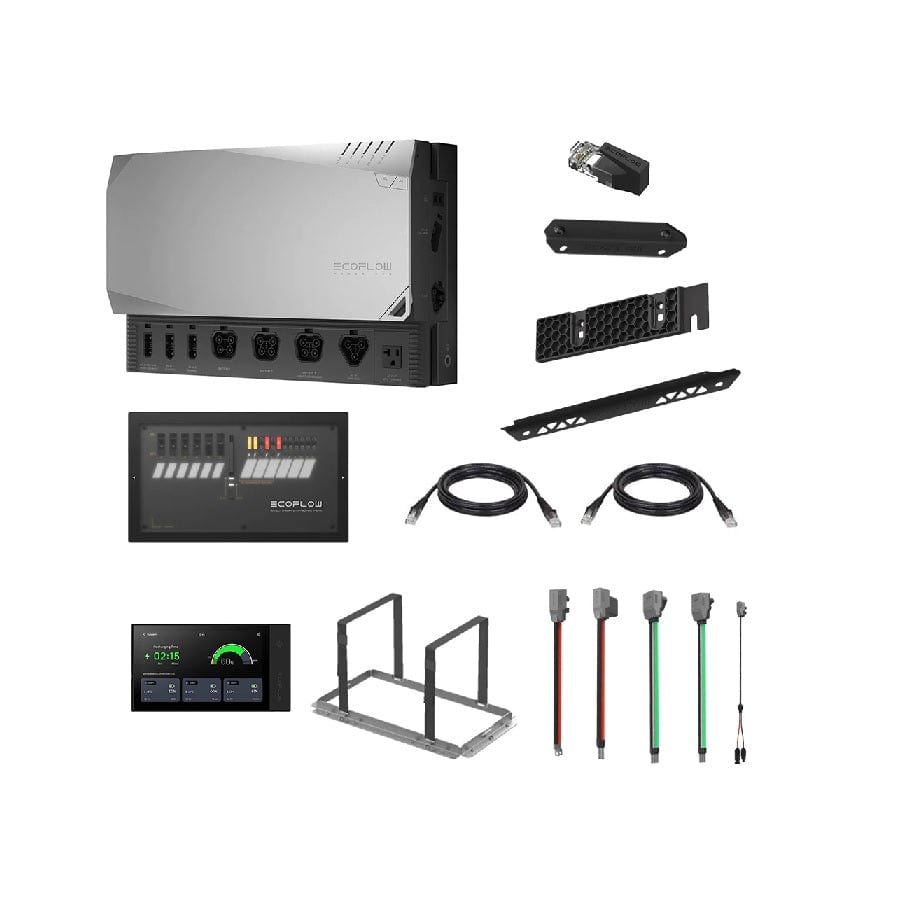 EcoFlow ZMM100-COMBO3-UK Prepared Kit + Monitor (Power Kits Combo 3)