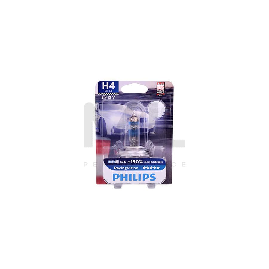 PHILIPS RacingVision 12342RVB1 Bulb, spotlight H4 12V 60/55W P43t-38 Halogen