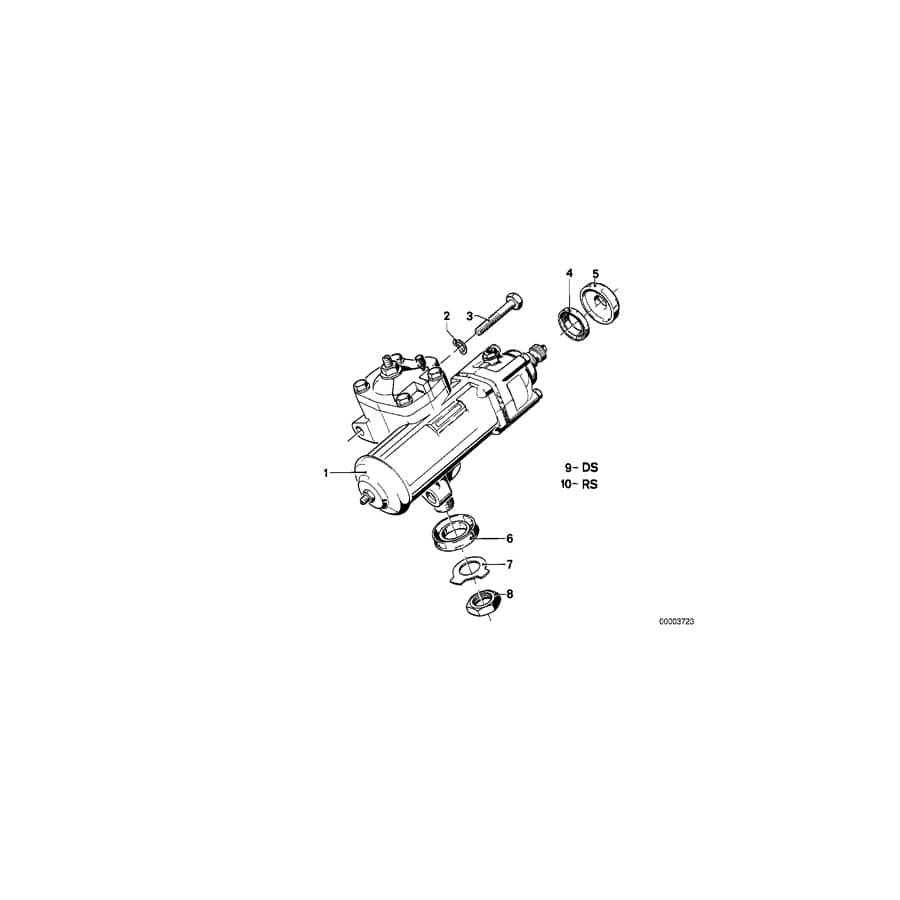 Genuine BMW 32131126099 E23 Repair Kit Hydro Steering Box (Inc. 735i, 732i & 745i)