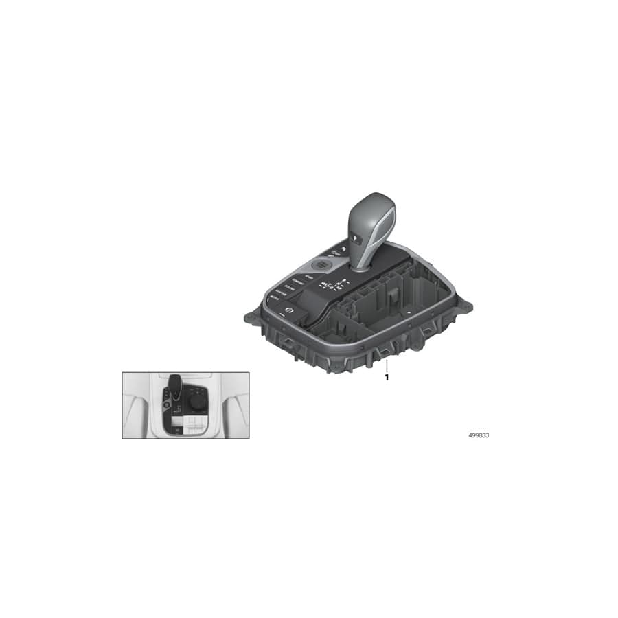 Genuine BMW 61319891308 G05 G07 Control Panel Center Console (Inc. X7 M50iX, X5 M50iX & X5 M50dX)