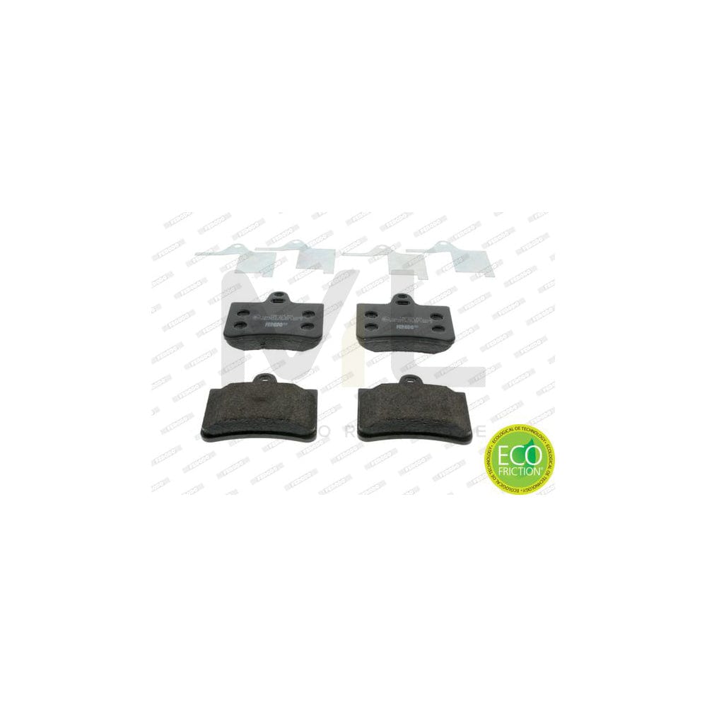 Ferodo Premier Eco Friction FDB1413 Brake Pad Set for Citroã«N C5 Not Prepared for Wear Indicator, Without Accessories