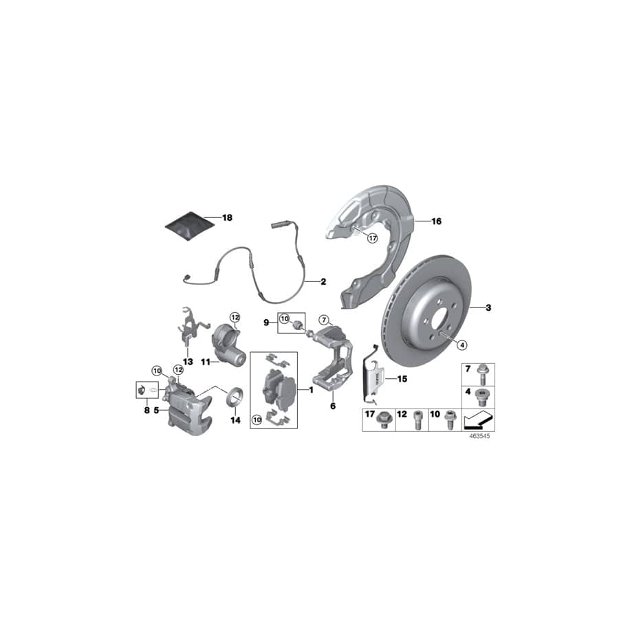 Genuine BMW 34216891905 G07 Repair Kit For Wiring Loom, Left (Inc. X7 M50iX)
