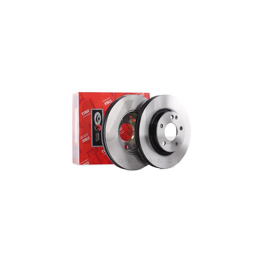 TRW DF6548 Brake Disc Vented, Painted - 1 piece