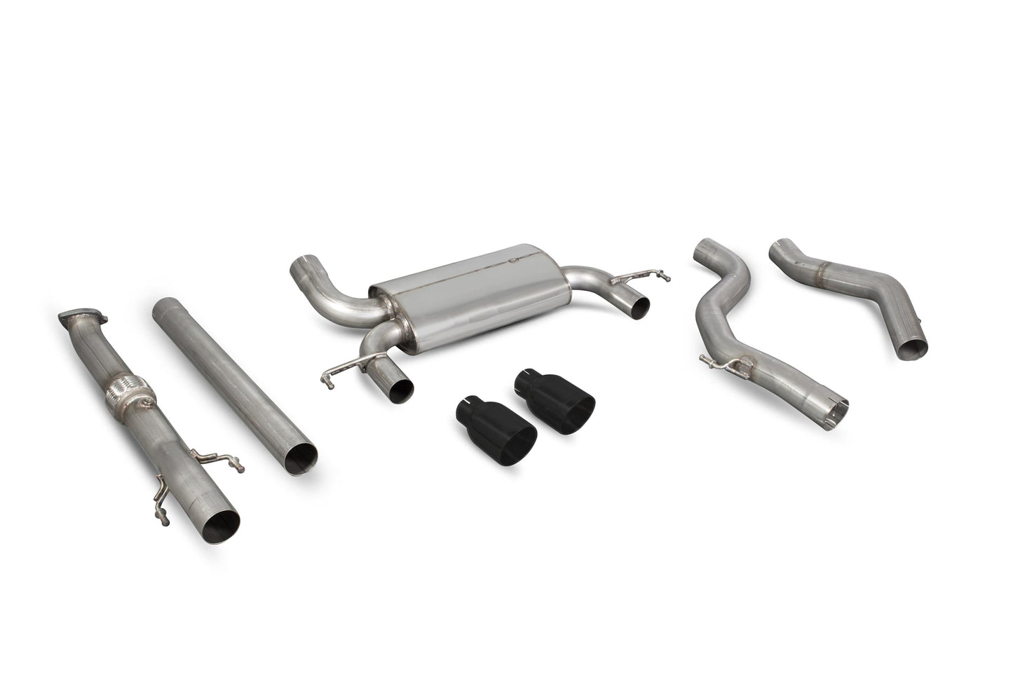 Scorpion SVXS064C Vauxhall Corsa E VXR Non-Resonated Cat-Back System | ML Performance UK UK