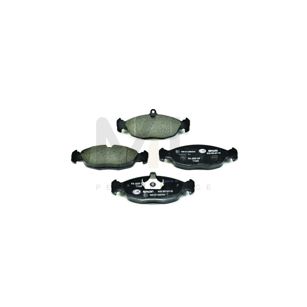 Hella 8DB 355 007-531 Brake Pad Set Prepared For Wear Indicator | ML Performance Car Parts