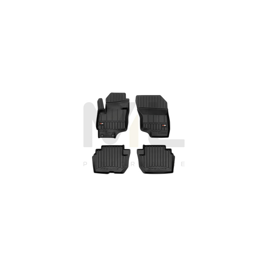 FROGUM Tailored, ProLine 3D409910 Floor mat set for MITSUBISHI Outlander III Off-Road (GG, GF) Elastomer, Front and Rear, Quantity: 4, Black, (LHD)