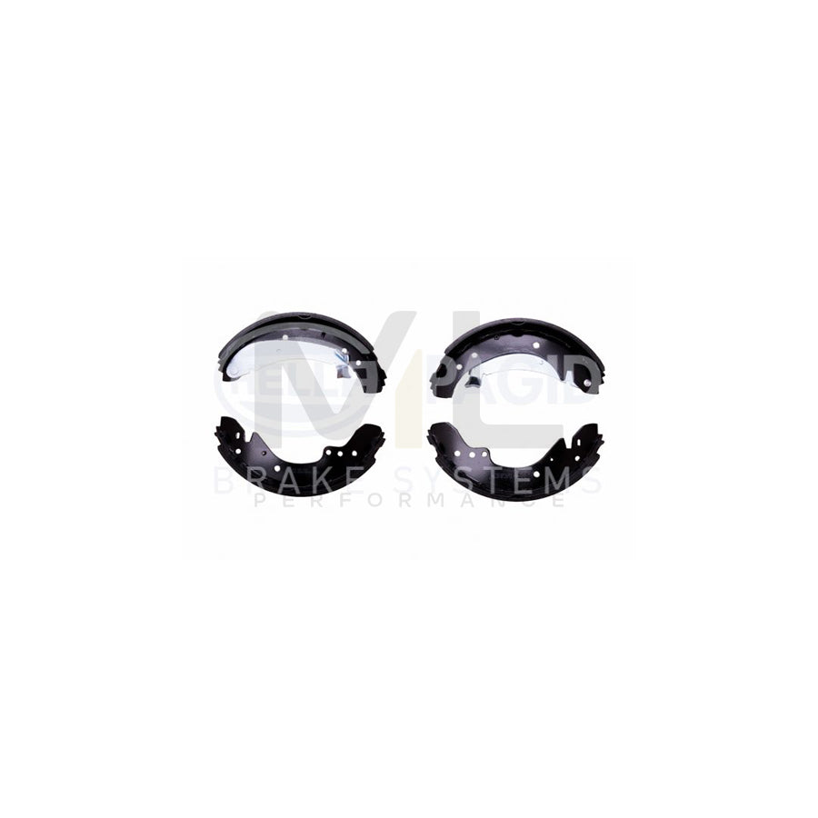 HELLA 8DB 355 001-591 Brake Shoe Set with handbrake lever | ML Performance Car Parts