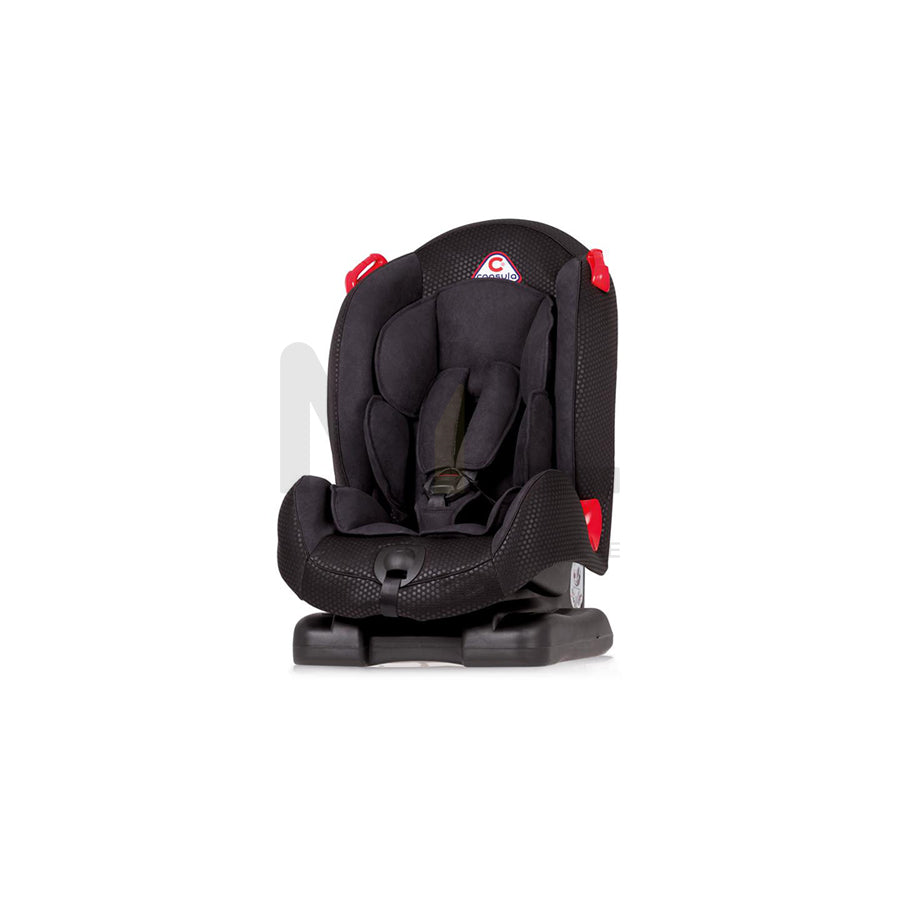 Capsula MN3 775010 Child car seat without Isofix, Group 1/2, 9-25 kg, 5-point harness, 445 x 500 x 670, Black, multi-group