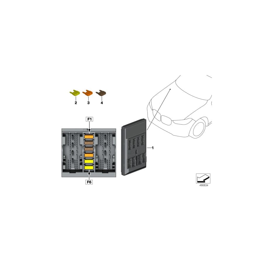 Genuine BMW 61359439002 G16 F93 G20 Body Domain Controller Bdc (Inc. 840iX, M340iX & X7 M50dX)