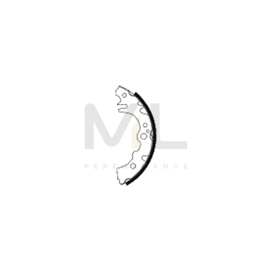 HELLA 8DB 355 003-081 Brake Shoe Set for DAIHATSU Trevis without handbrake lever | ML Performance Car Parts