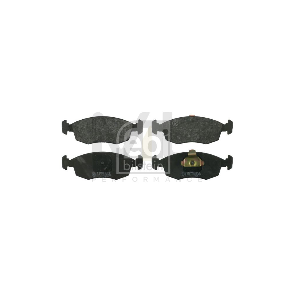 Febi Bilstein 16371 Brake Pad Set Front Axle, Excl. Wear Warning Contact | ML Performance Car Parts
