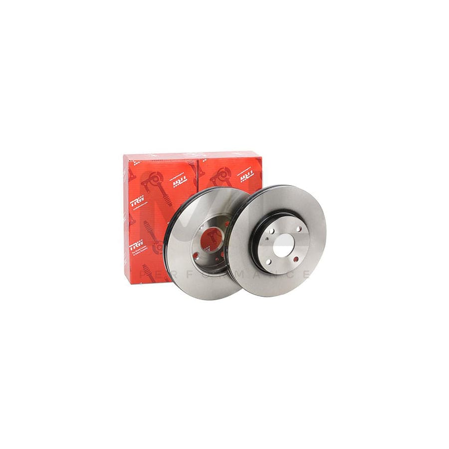 TRW DF6793 Brake Disc Vented, Painted - 1 piece