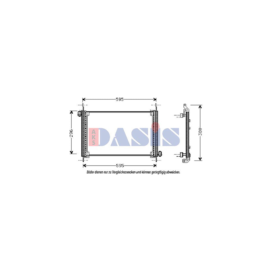 AKS Dasis 082200N Air Conditioning Condenser