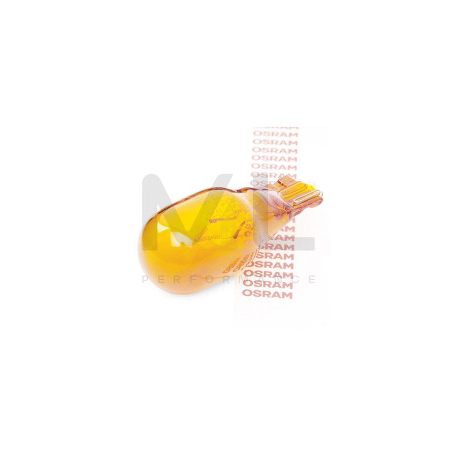 OSRAM 921NA Bulb, indicator Yellow 12V 16W, Socket Bulb, W2,1x9,5d