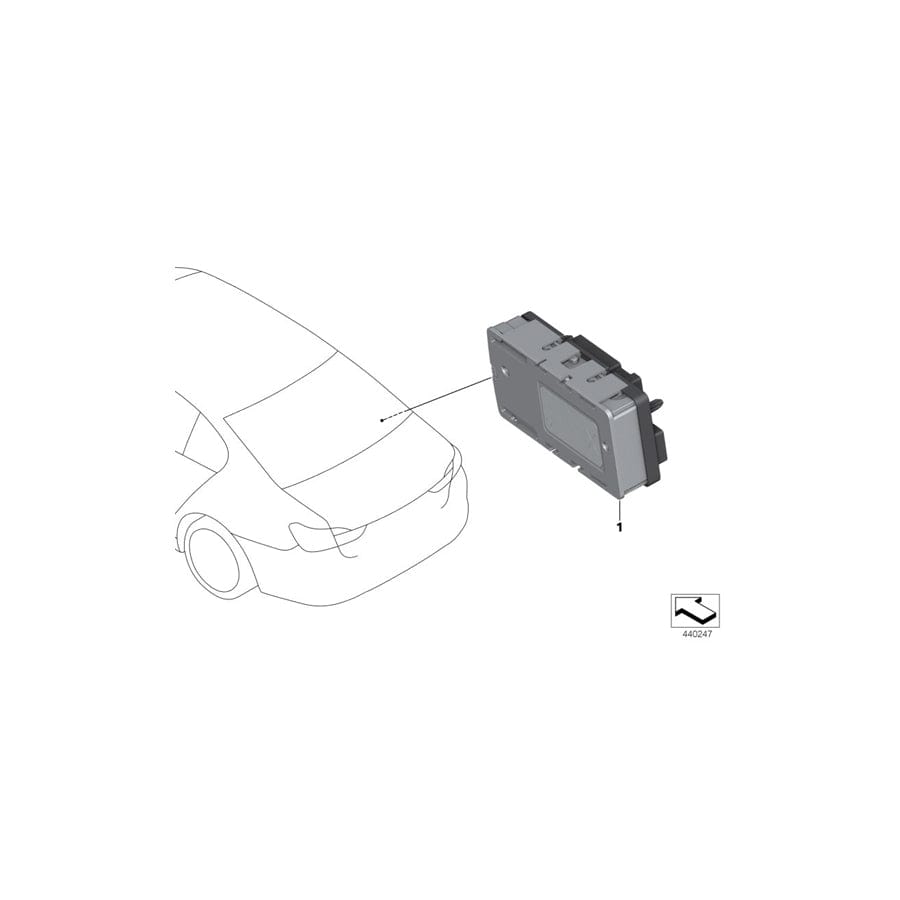 Genuine BMW 61358795478 G12 G16 G21 Power Distribution Box Lin Module (Inc. 540i, X6 M50iX & X7 50iX)