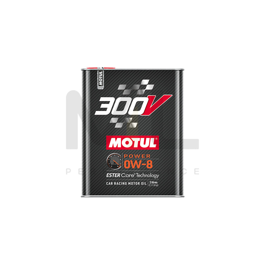 Motul 300V Power 0W-8 Ester Core Technology Car Engine Oil 2l | Engine Oil | ML Car Parts UK | ML Performance
