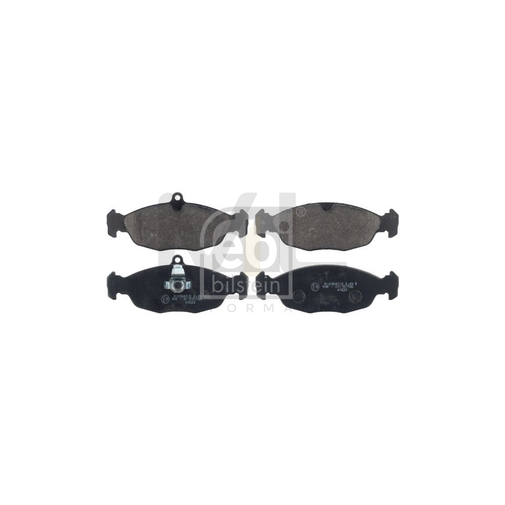 Febi Bilstein 116082 Brake Pad Set For Jaguar Xk Rear Axle | ML Performance Car Parts
