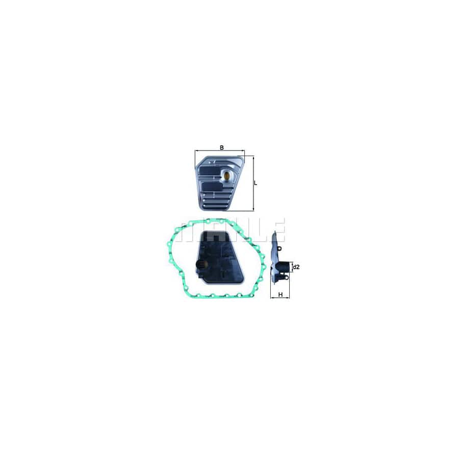 Mahle Original Hx 167D Hydraulic Filter, Automatic Transmission | ML Performance UK Car Parts