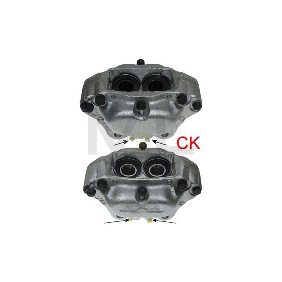 TEXTAR 38188400 Brake Caliper without holder