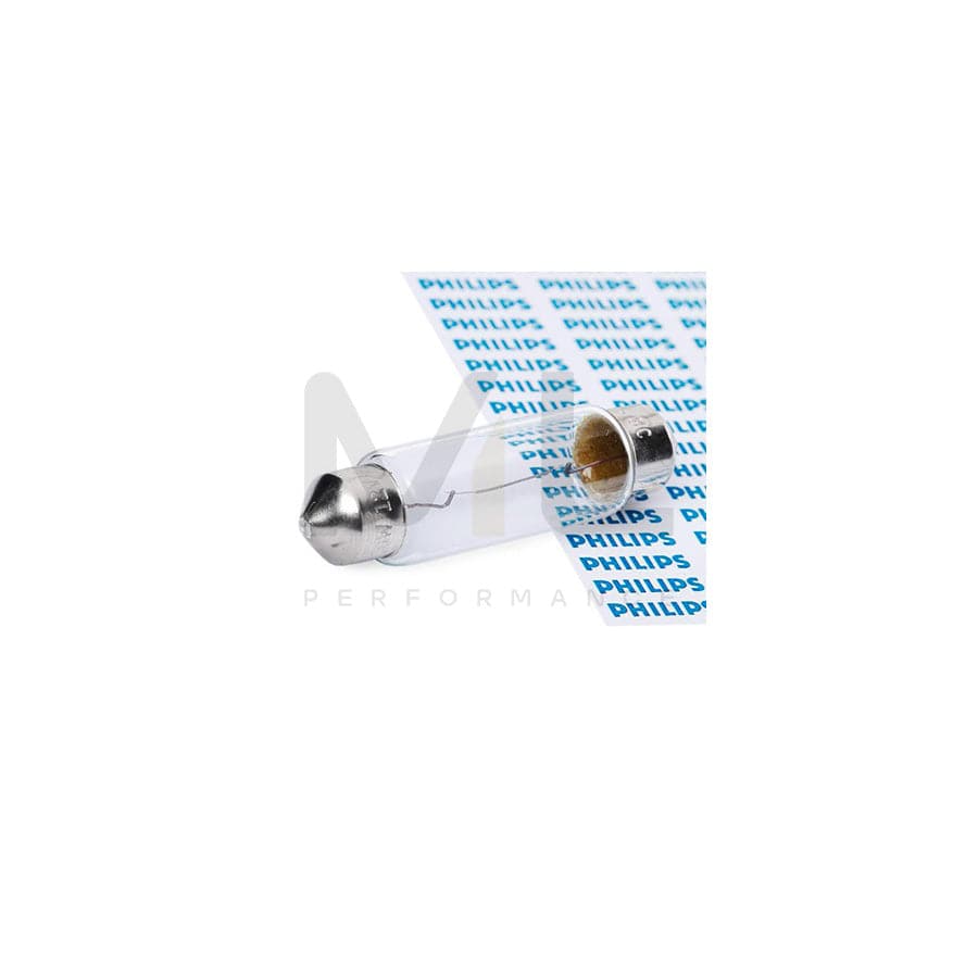 PHILIPS 12866CP Bulb, licence plate light 12V 10W, Festoon lamp, SV8,5 T10,5x43