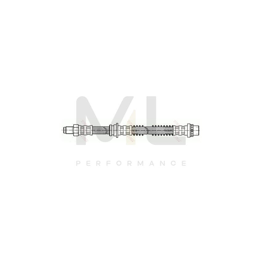 TRW PHB401 Brake Hose 527mm, M10x1