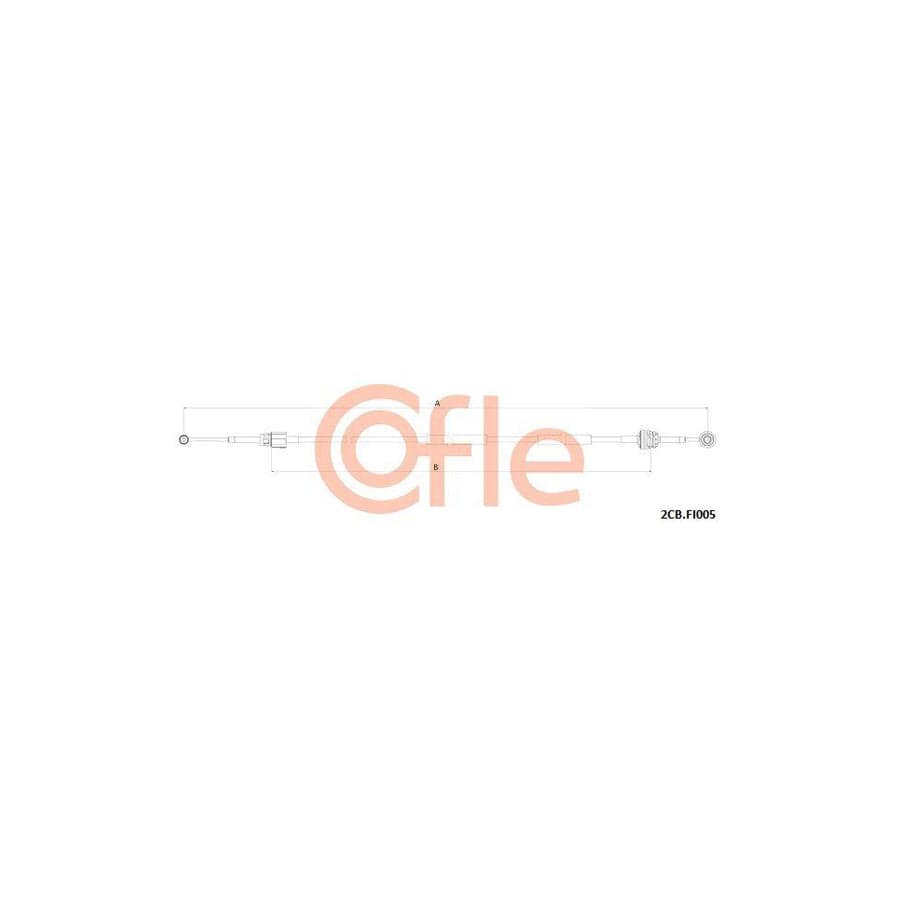 Cofle 2Cb.Fi005 Cable, Manual Transmission