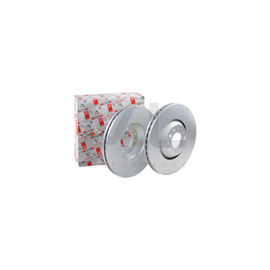 Ferodo Premier DDF1274C-1 Brake Disc Vented, Coated, With Bolts/Screws - Pair
