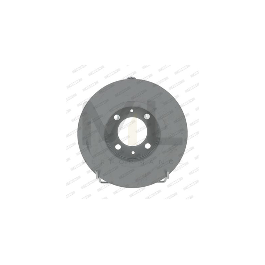 Ferodo DDF244-1 Brake Disc Solid, With Bolts/Screws - Pair