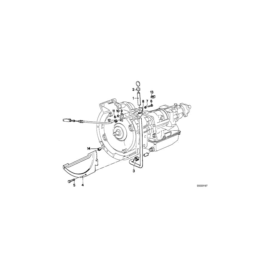 Genuine BMW 24111206905 E21 E30 E12 Covering Plate (Inc. 320, 520 & 323i)