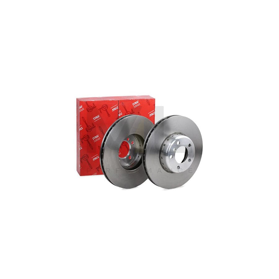 TRW DF6603S Brake Disc Two-piece brake disc, Vented, High-carbon - 1 piece