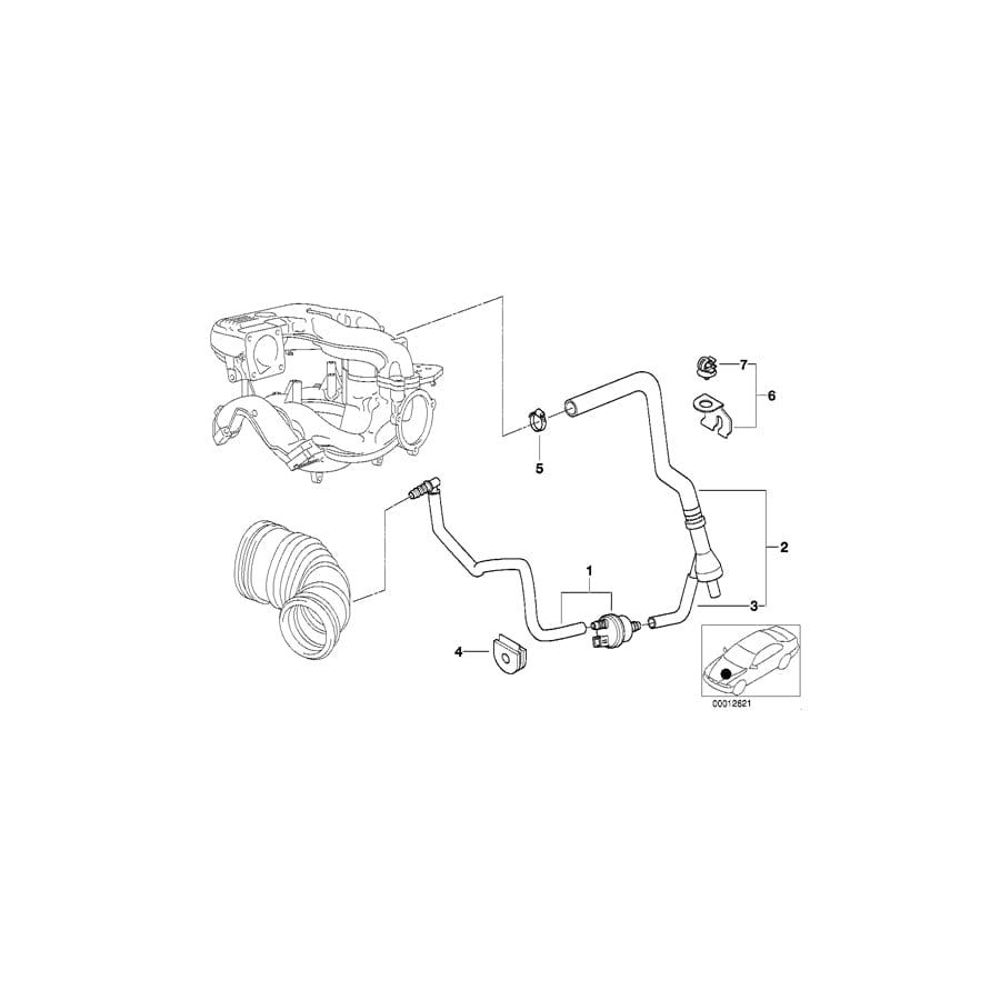 Genuine BMW 11611708578 E46 Sucking Jet Pump (Inc. 318Ci, 316i 1.9 & 318i)