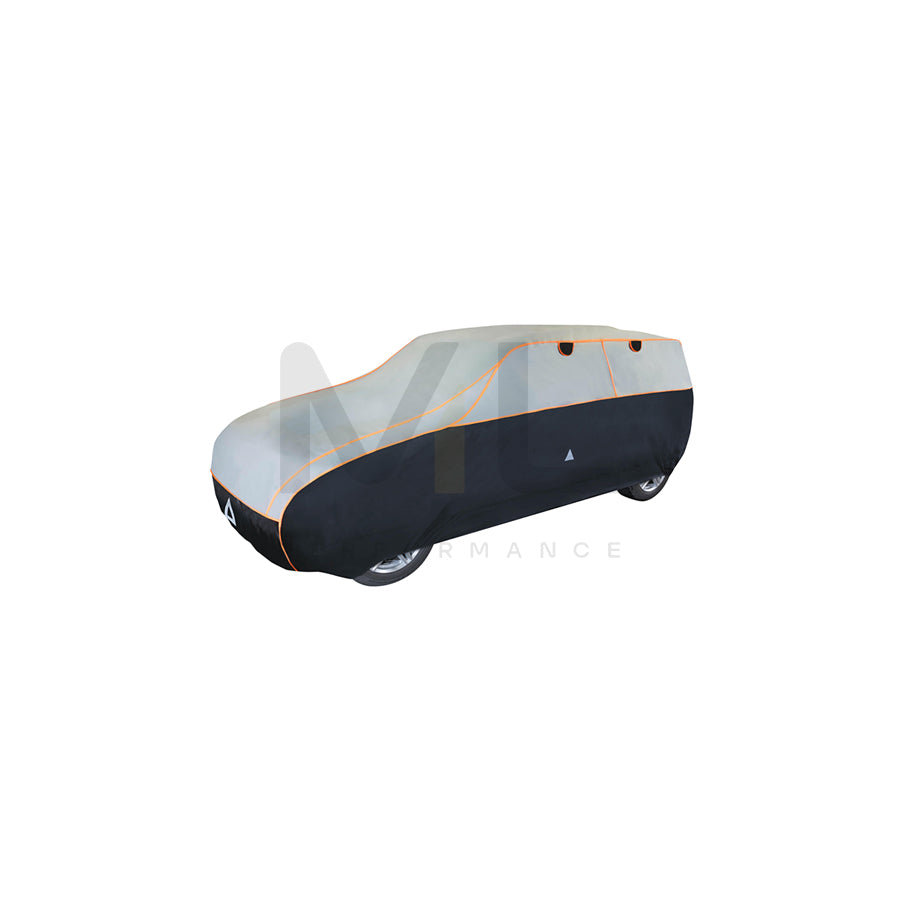 WALSER 30985 Car cover full-size, L 185x490 cm, Dark Blue, Grey