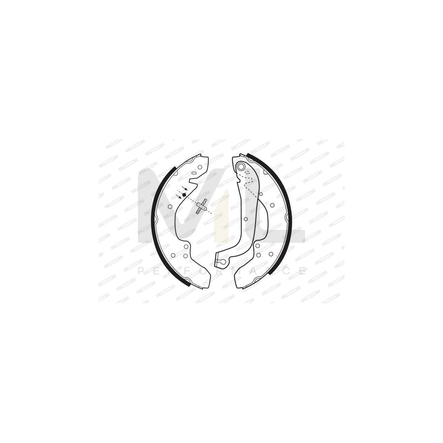 Ferodo Premier FSB203 Brake Shoe Set
