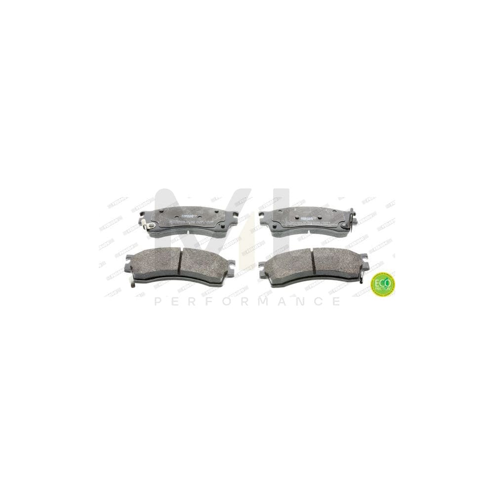 Ferodo Premier Eco Friction FDB950 Brake Pad Set With Acoustic Wear Warning, Without Accessories