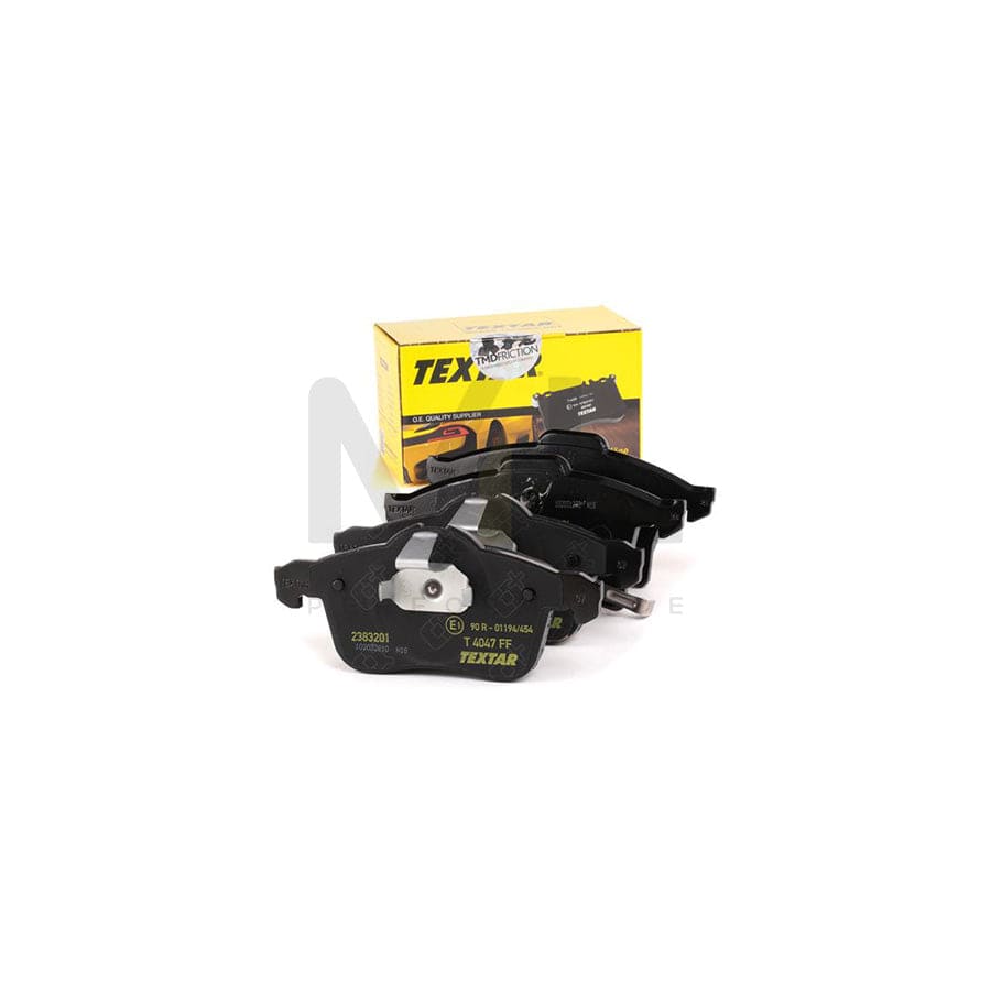 TEXTAR 2383201 Brake pad set with acoustic wear warning