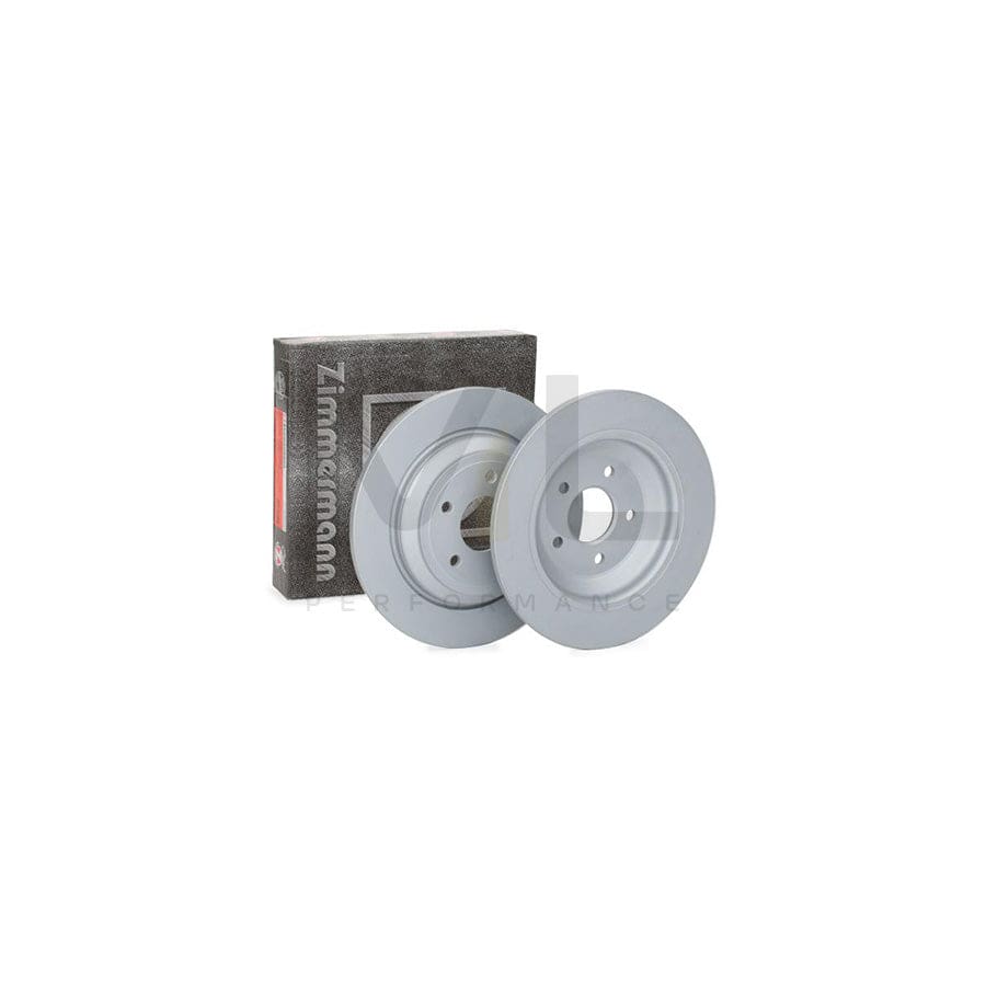 ZIMMERMANN 250.1397.20 Brake Disc for FORD FOCUS Solid, Coated - 1 piece