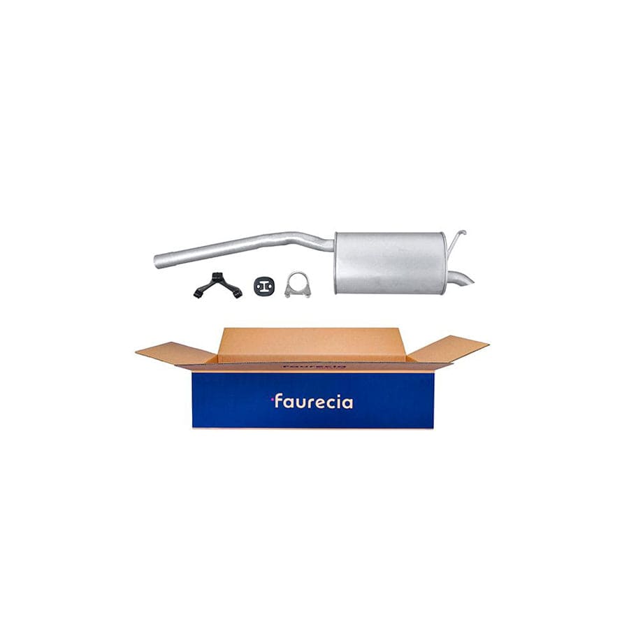 Hella 8LD 366 036-751 Rear Silencer For VW Caddy