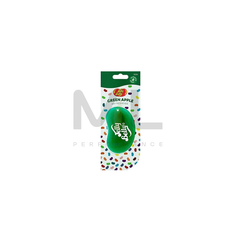 Jelly Belly Car Air Freshener - Green Apple