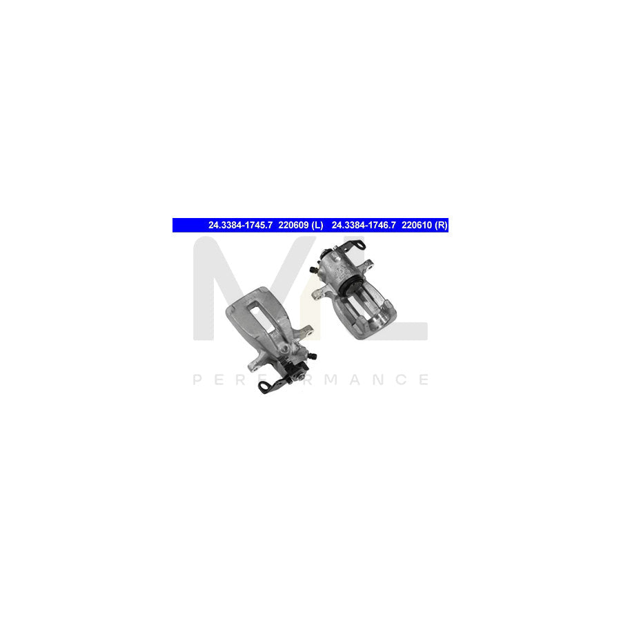 ATE 24.3384-1746.7 Brake Caliper without holder