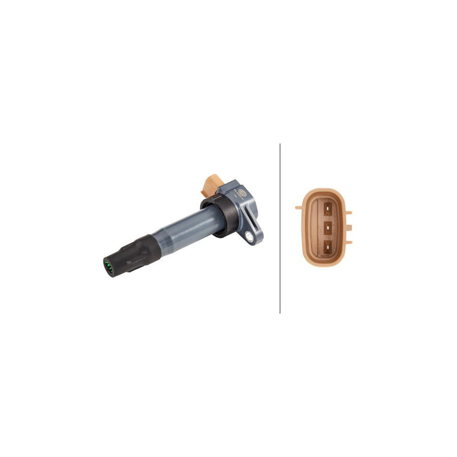 Hella 5DA 358 057-701 Ignition Coil For Suzuki Alto