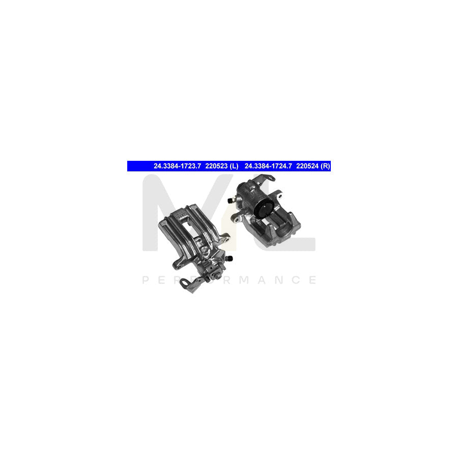 ATE 24.3384-1724.7 Brake Caliper without holder