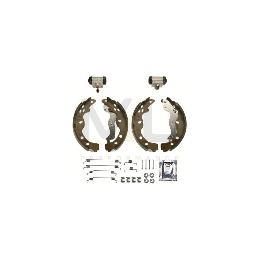 TRW Brake Kit BK1780 Brake Shoe Set for FIAT Sedici (FY) with wheel brake cylinder