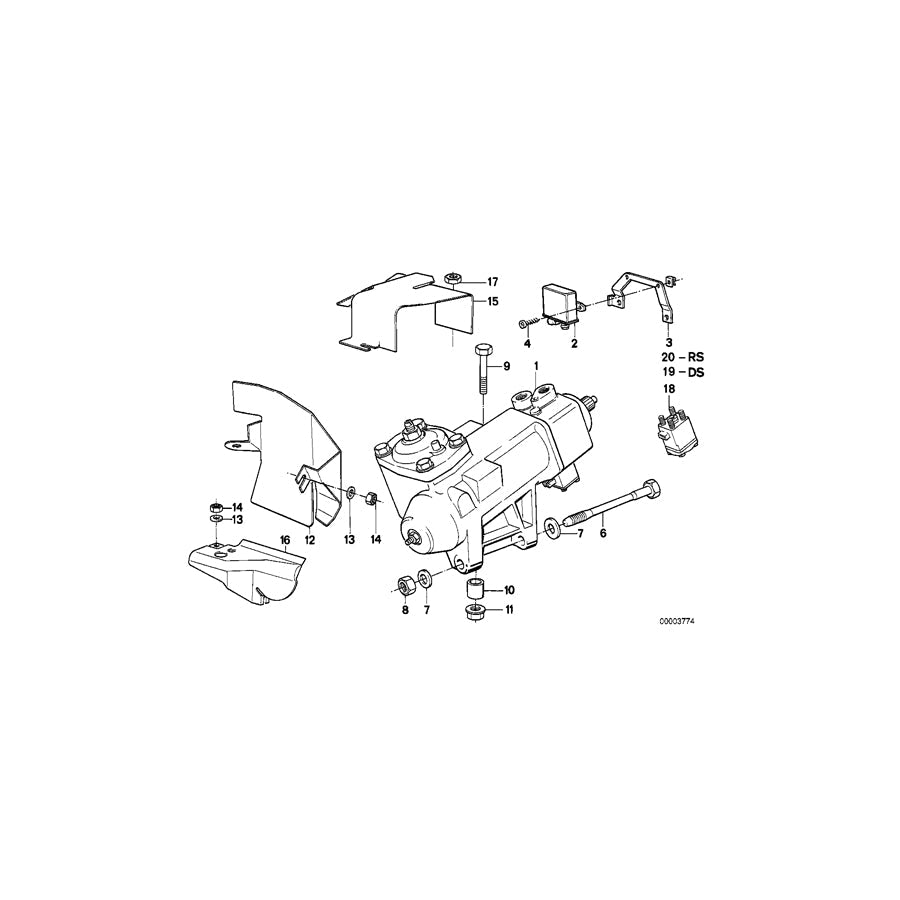 Genuine BMW 32131134768 E32 E31 Gasket Set (Inc. 730iL, 850CSi & 735i)