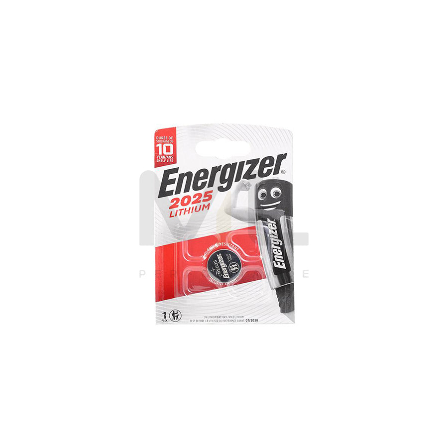 ENERGIZER CR 2025 626982 Button cell battery 3V, 170mAh, Piece