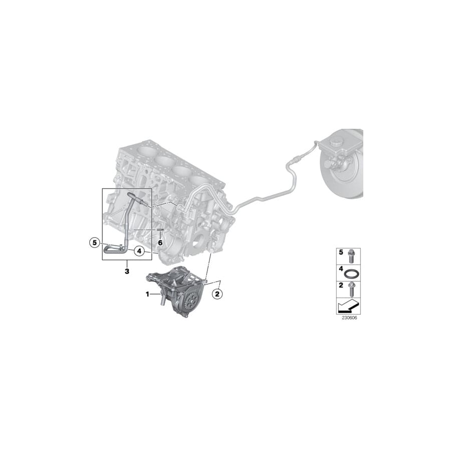 Genuine BMW 11668509027 R56 Vacuum Pipe (Inc. Cooper D 1.6, One D & Cooper D 2.0)
